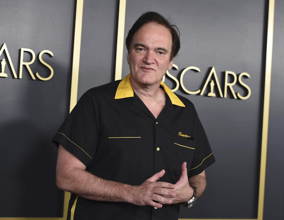 Quentin Tarantino arrives at the 92nd Academy Awards Nominees Luncheon.