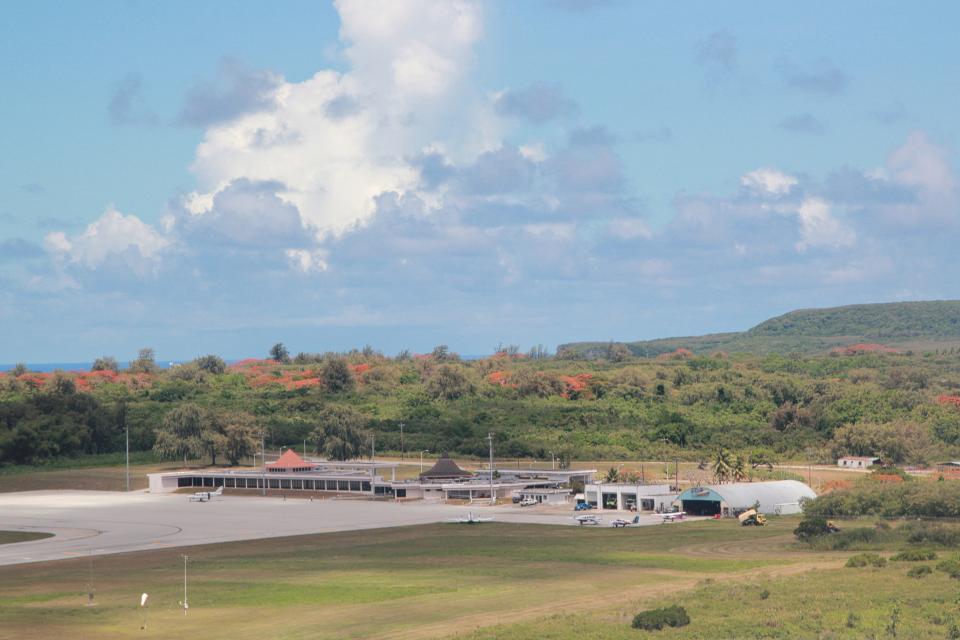 美國空軍正在天寧島中部的天寧國際機場（Tinian International Airport）（圖）增添設施。（示意圖／Getty Images）