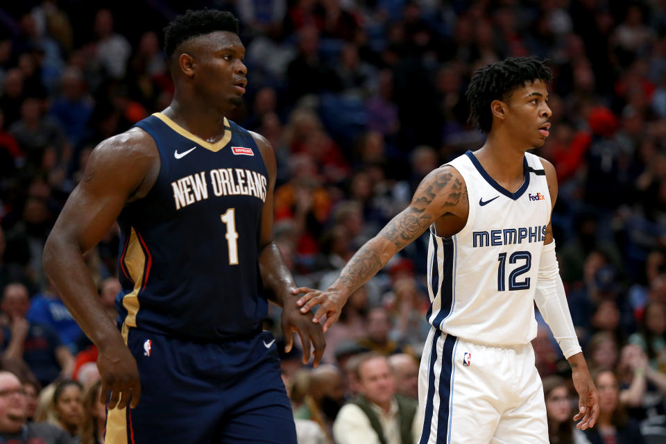 Ja Morant is just as close to superstardom as Zion Williamson. (Sean Gardner/Getty Images)