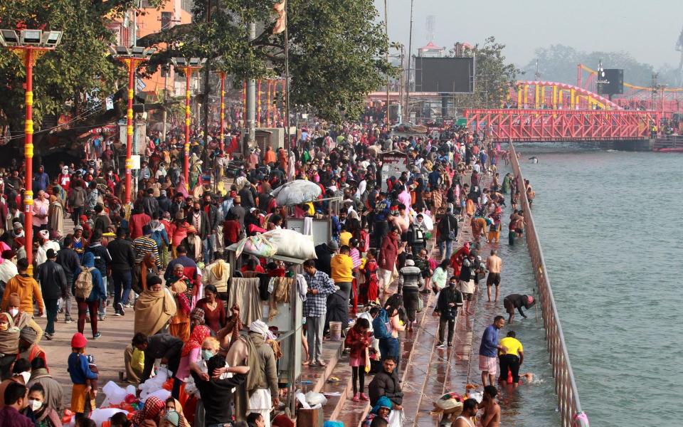 kumbh mela festival, india - Getty