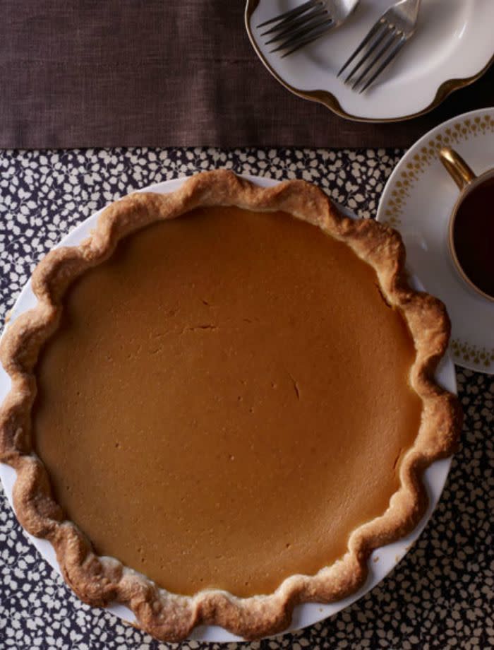 Pumpkin Pie with Maple Whipped Cream