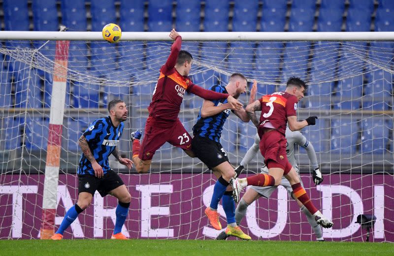 Serie A - AS Roma v Inter Milan