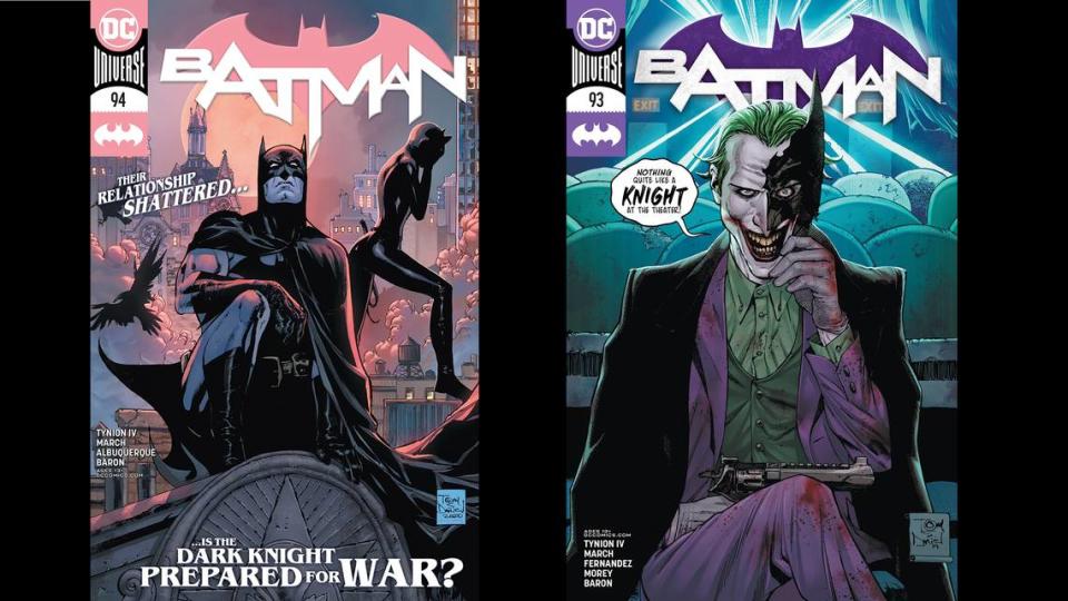 These two issues of ‘Batman,’ released in June and July, have been big sellers at A&M Comics and Books, which has reopened for business.