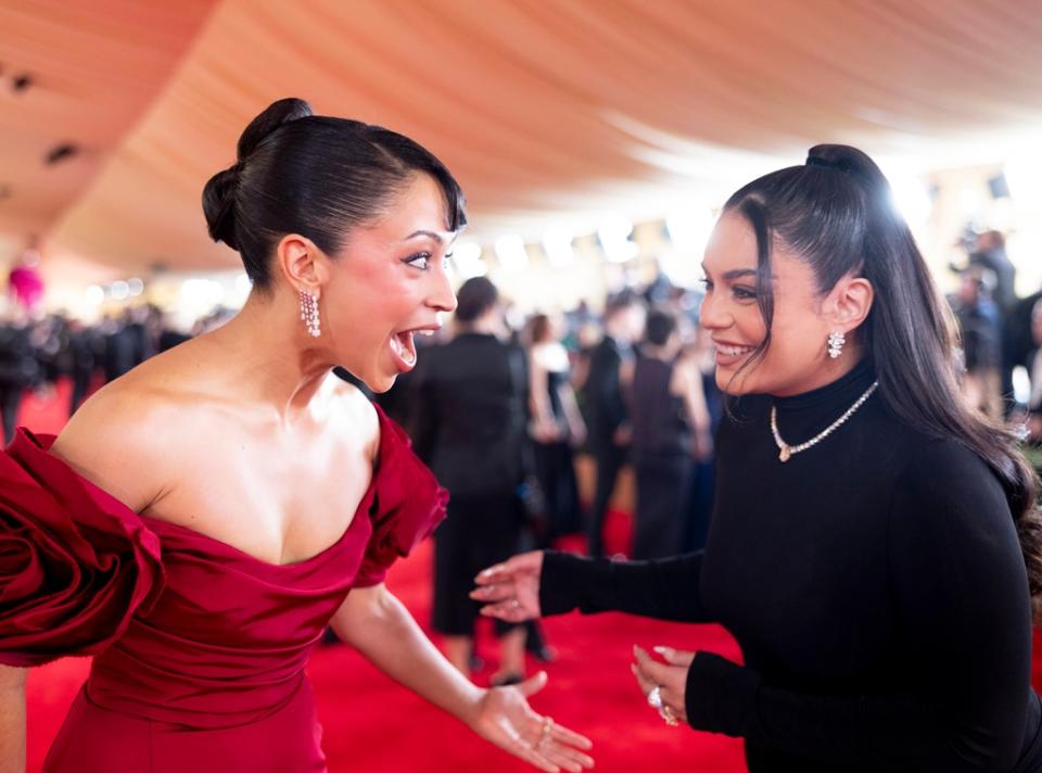 <p>Liza Koshy and Vanessa Hudgens</p>