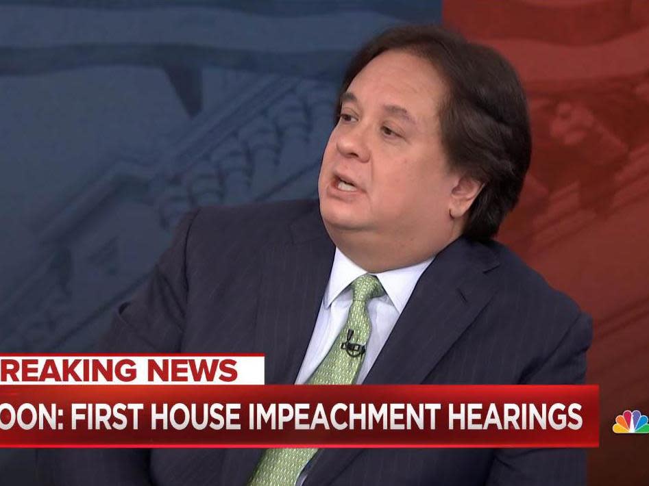 George Conway discussing Trump impeachment hearings: MSNBC
