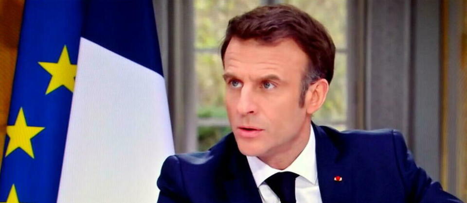 Emmanuel Macron a été interviewé ce mercredi sur TF1 et France 2.   - Credit:Alexandre MARCHI / MAXPPP / PHOTOPQR/L'EST REPUBLICAIN/MAXPP