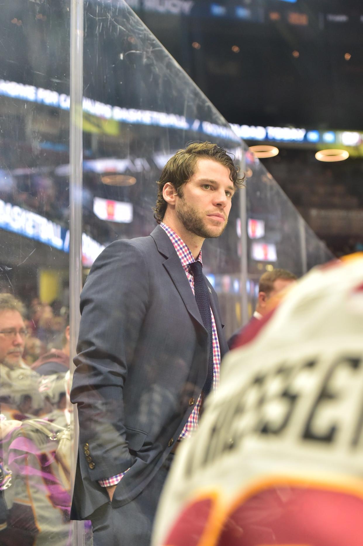 Trent Vogelhuber, 33, has been promoted from assistant to head coach of the Cleveland Monsters, the Blue Jackets' affiliate in the American Hockey League. Vogelhuber is from Dublin and played for both the Ohio AAA Blue Jackets and Miami of Ohio before embarking on a six-year professional career spent primarily in the AHL.