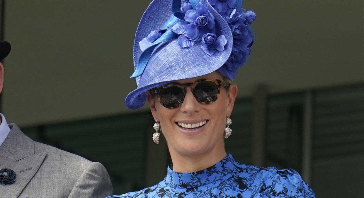 Zara Tindall and her mother Princess Anne led the charge for the Royal Family at the Epsom Derby on Saturday. (Getty Images)