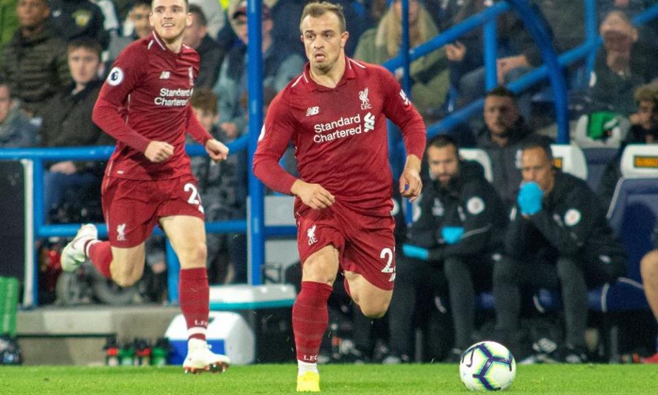 Xherdan Shaqiri could be a useful option against Red Star Belgrade.