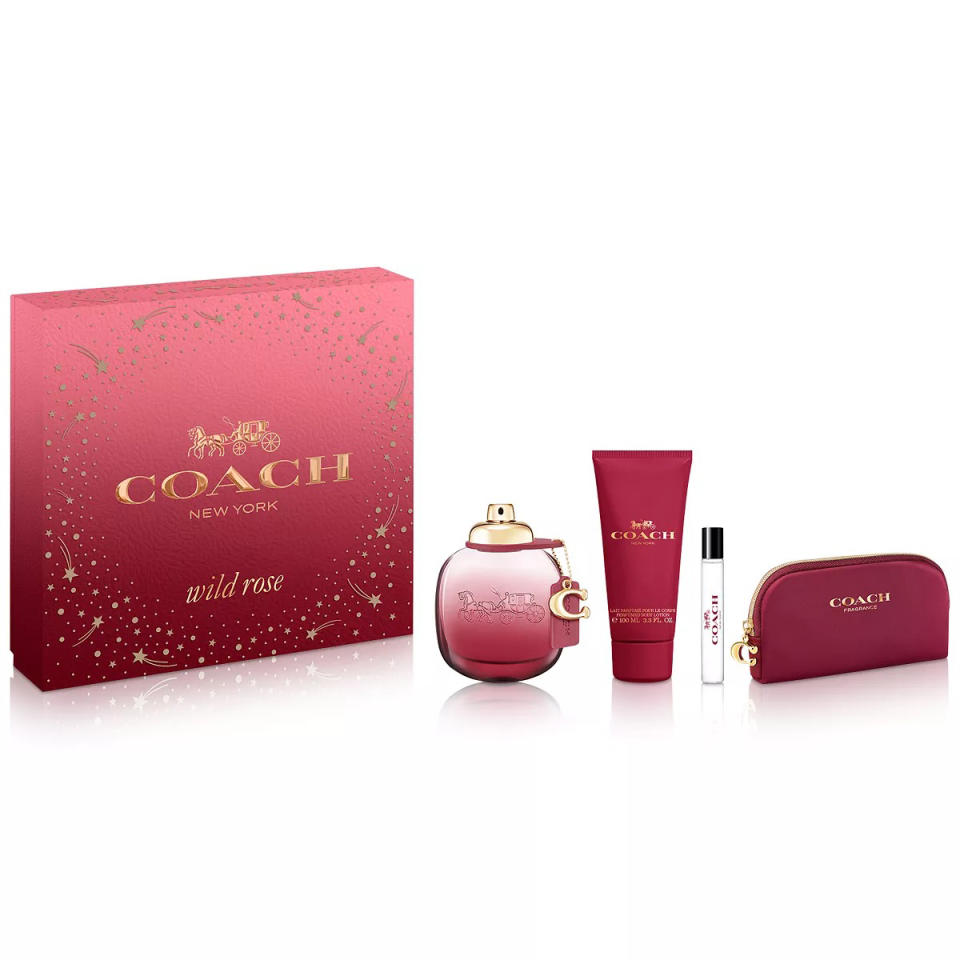 Coach 4-Pc. Wild Rose Gift Set