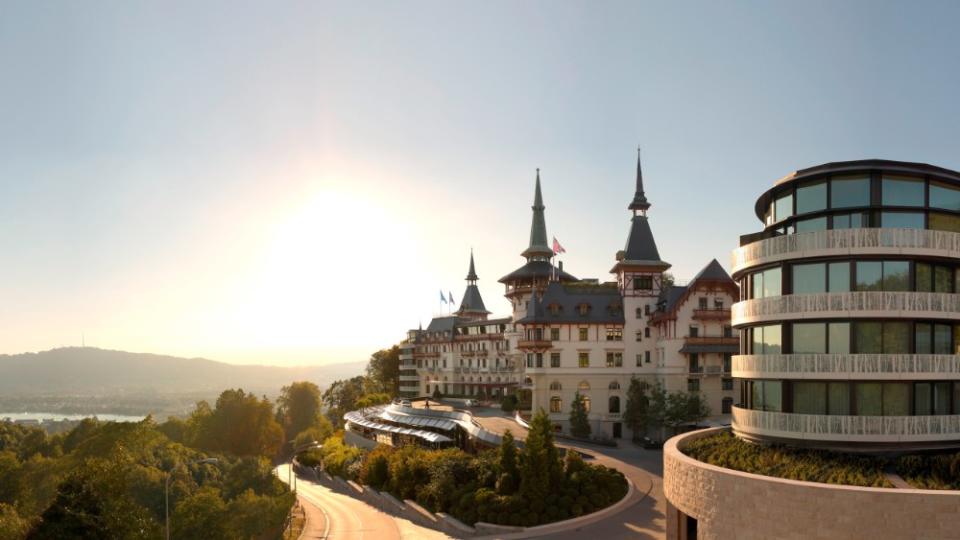 The Dolder Grand hotel in Zurich