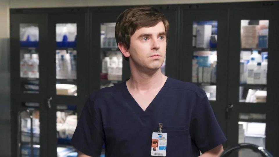 Freddie Highmore in “The Good Doctor” (ABC/Jeff Weddell)