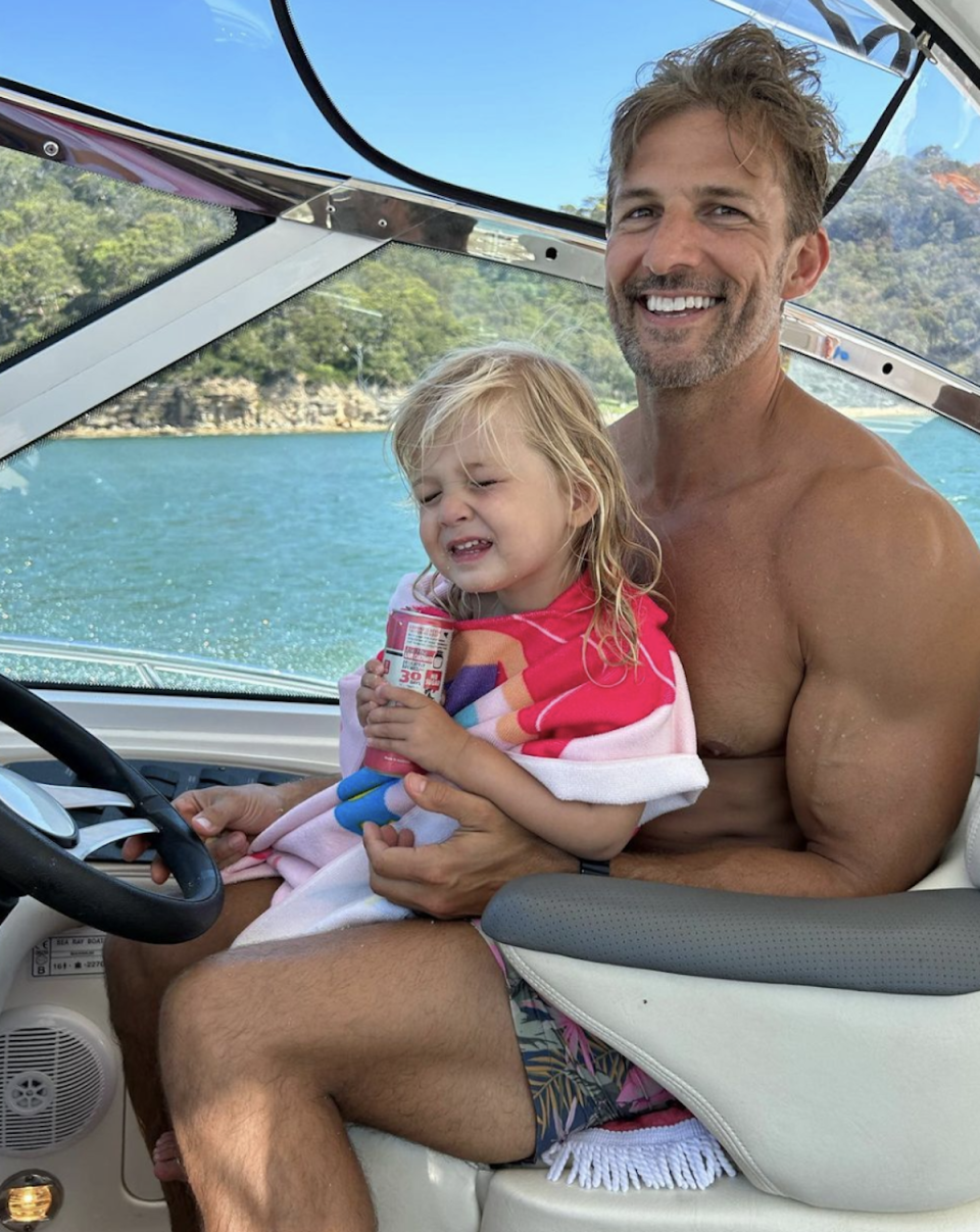 Tim Robards and his daughter Elle