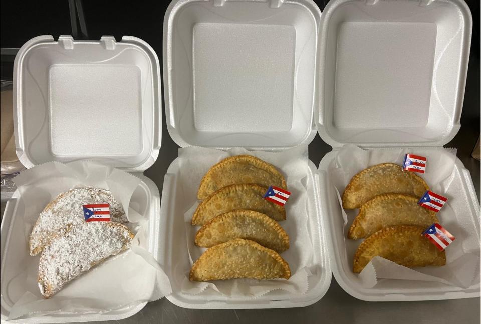 Empanadas from Melina's Empanadas in Bunnell.