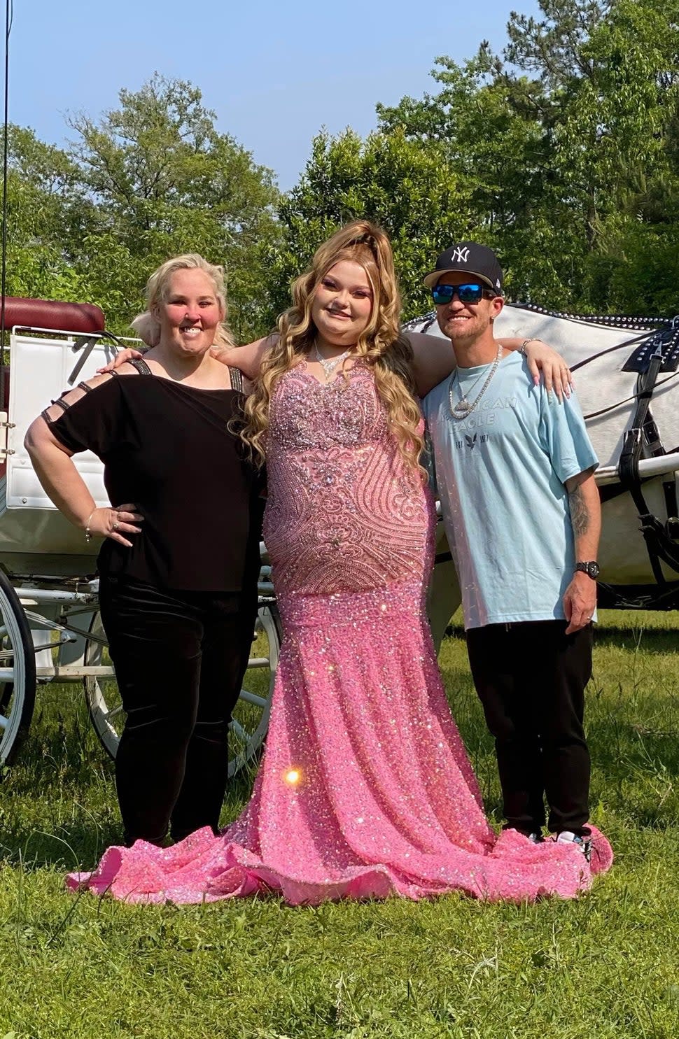 June Shannon, Alana Thompson and Justin Stroud