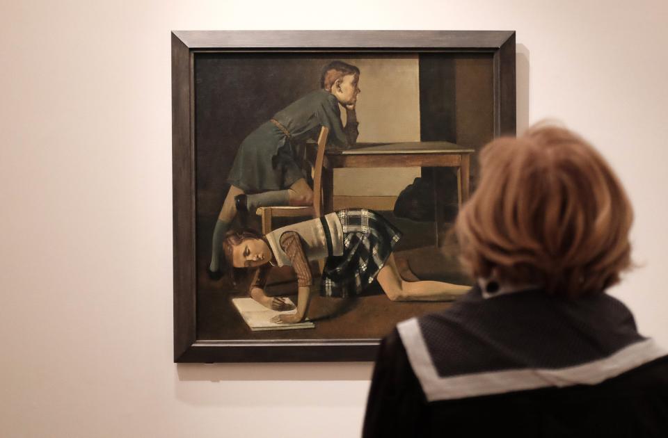 Another Balthus painting. (Photo: ALBERTO PIZZOLI via Getty Images)