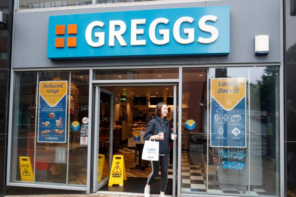 Bakery chain Greggs has revealed its sales surged by nearly a quarter over 2022 as it added around 150 shops to its retail empire (Danny Lawson/PA) (PA Archive)