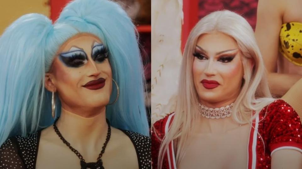 Amanda Tori Meating and Plane Jane on RuPaul's Drag Race season 16 episode 3