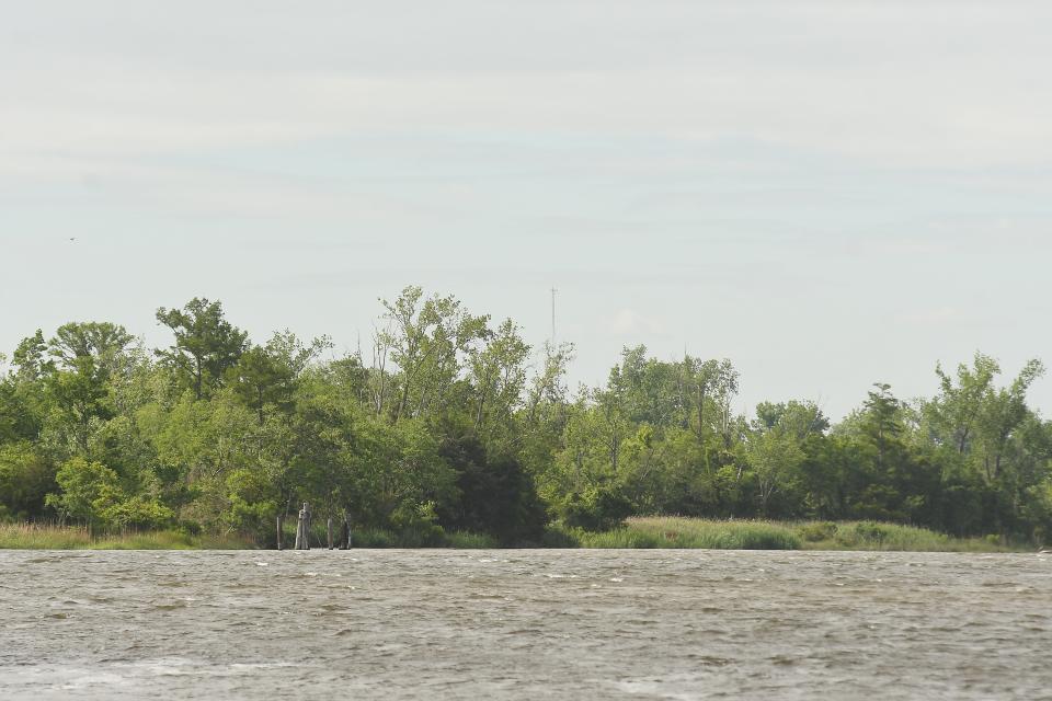 The west bank next to Battleship Tuesday May 10, 2022 in Wilmington, N.C.