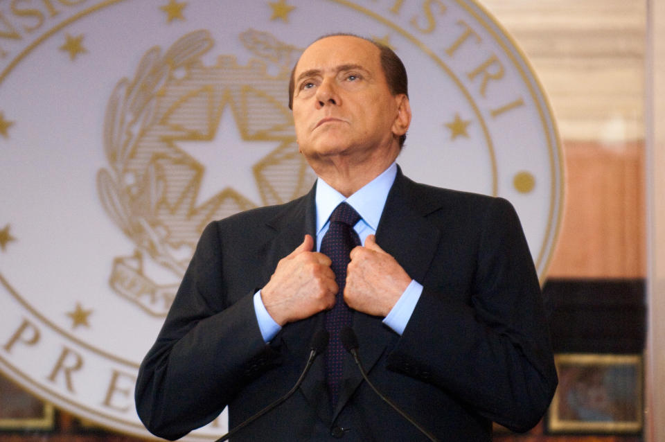 Italian Prime Minister Silvio Berlusconi 