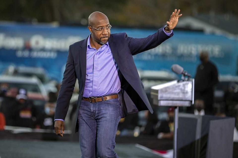 Newly elected Georgia Sen. Raphael Warnock will have to defend his seat in 2022.