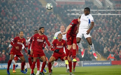 Mbwana Samatta scores their first goal  - Credit: REUTERS/Andrew Yates