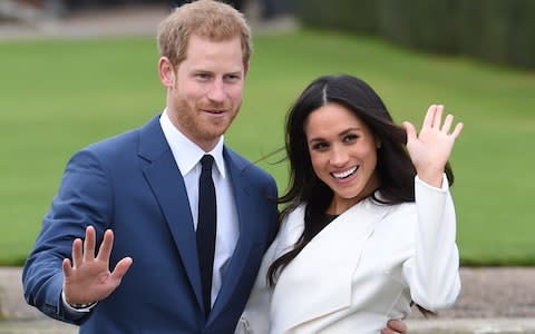 Prince Harry and Meghan Markle - Credit: Eddie Mulholland for The Telegraph 