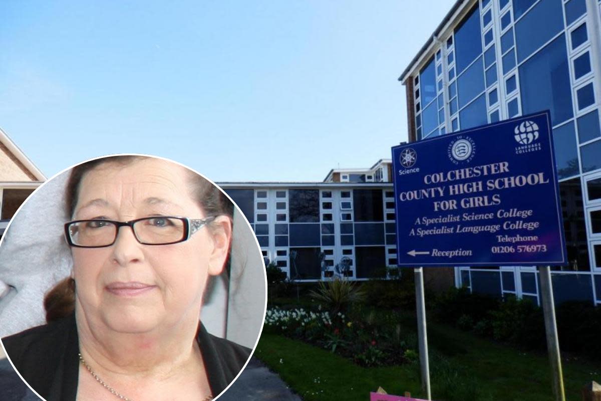 Tribute - Colchester County High School for Girls has paid tribute to teacher Beverly Hodgkinson <i>(Image: Newsquest)</i>