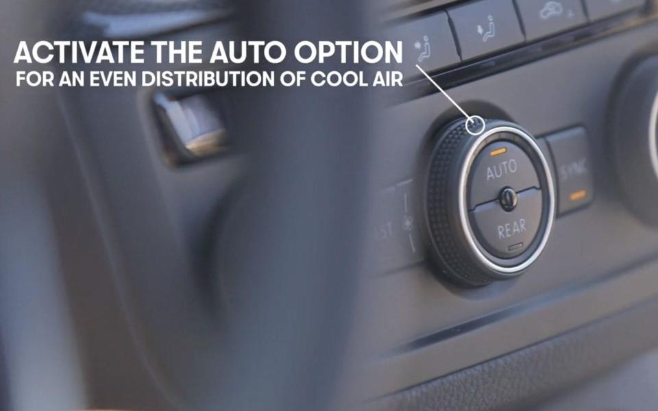 how to use air conditioning best way in cars advice summer hot weather heatwave coming uk august 2022