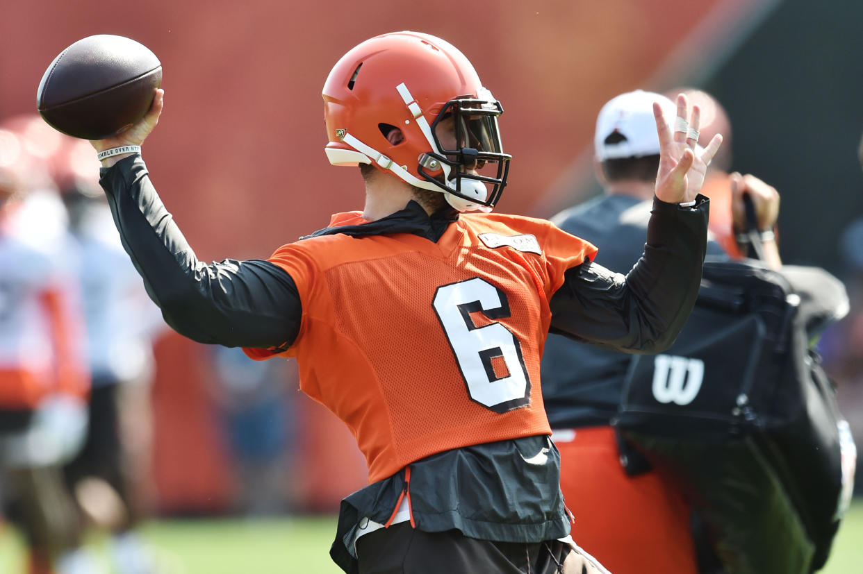 Cleveland Browns quarterback Baker Mayfield