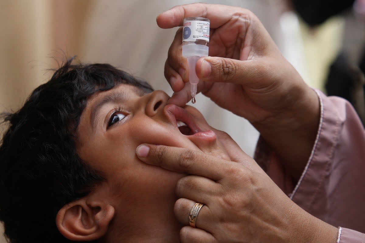 Britain Polio (Copyright 2022 The Associated Press. All rights reserved.)