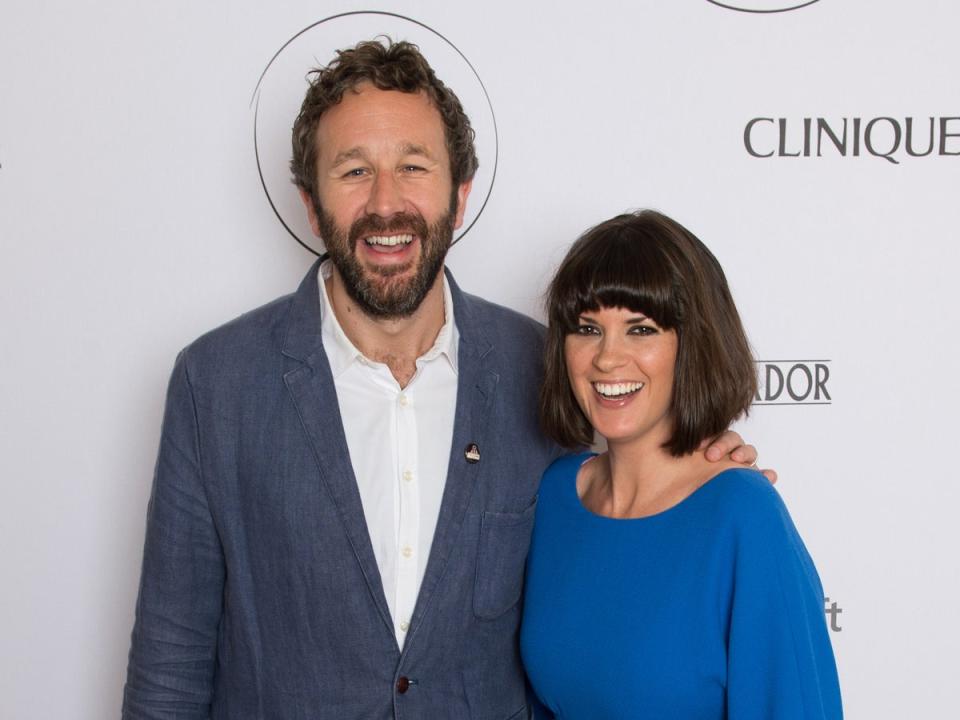 Chris O'Dowd with his wife Dawn O'Porter (Getty Images)