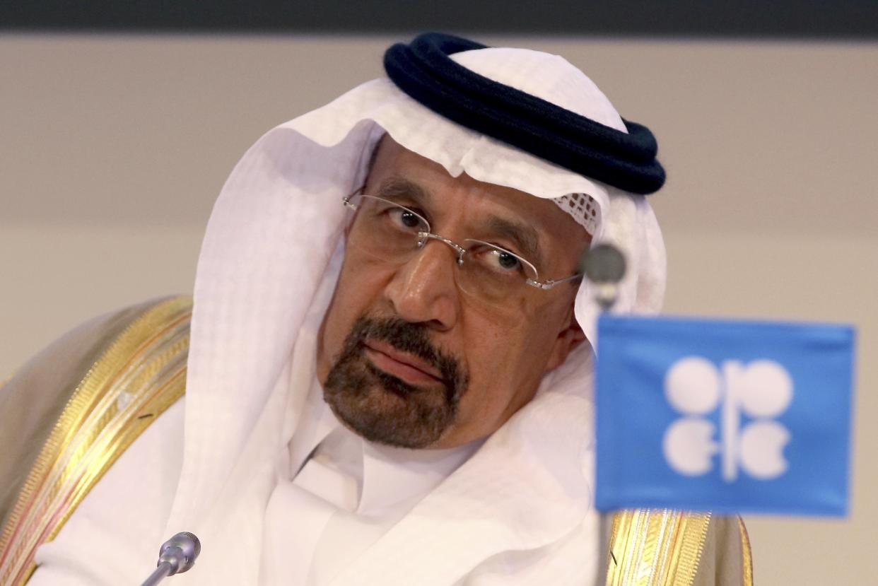 Saudi oil minister Khalid Al-Falih