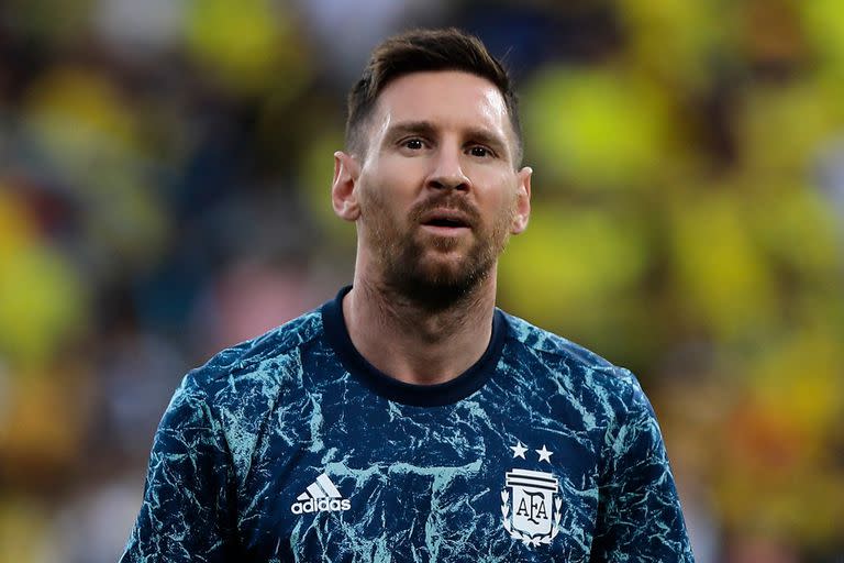 Con miras a Qatar 2022: Lionel Messi, símbolo y capitán del seleccionado argentino.