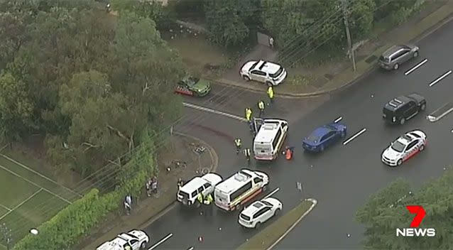 A resident said there have been several accidents in the same spot over the past 18 months. Photo: 7 News