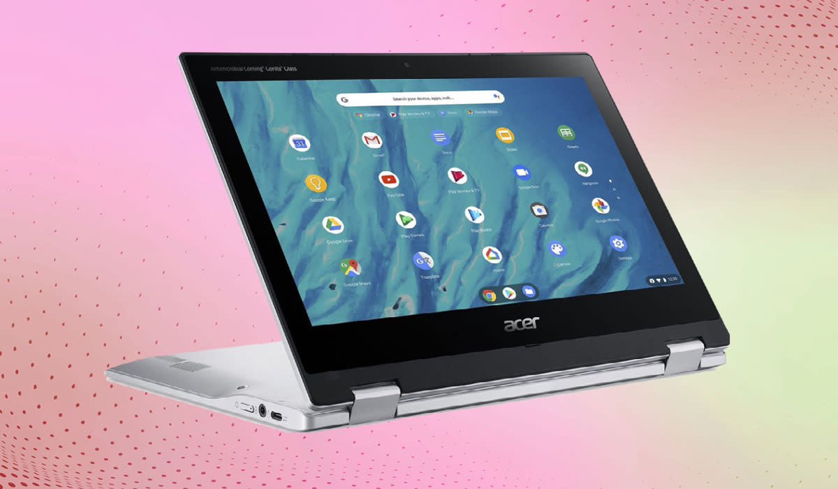 The Acer Spin 311 is half laptop, half tablet. But it can also sit in between, like in the 