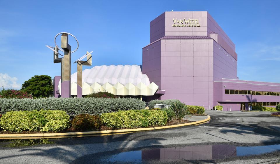 Van Wezel Performing Arts Hall in Sarasota. 