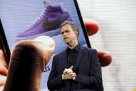 Nike CEO Mark Parker speaks during a launch event in New York March 16, 2016. REUTERS/Brendan McDermid