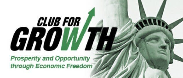 Investor Virginia James, a board member of the Club for Growth, contributed $1.8 million to conservative super PACs in the 2014 election cycle.  She gave $1.5 million to Club for Growth Action, $200,000 to Women Speak Out PAC, and $100,000 to American Commitment Action Fund.  <em>Pictured: Club for Growth, a major recipient of James' contributions</em>