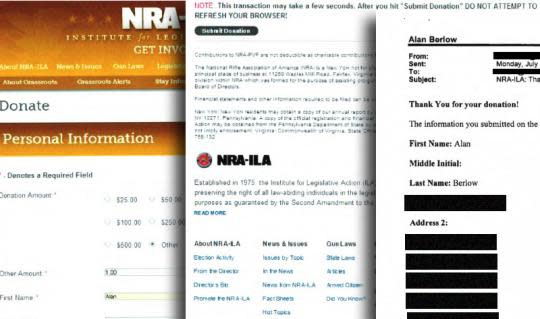 NRA Institute for Legislative Action - Thanks to you, we have over