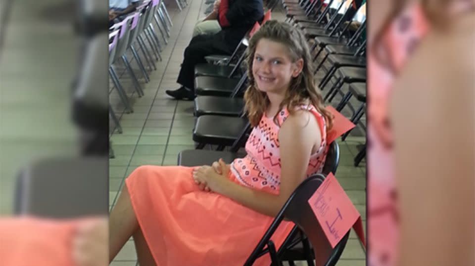 Ashlee Hattermann left her school in Katy, Texas on Friday afternoon to travel to Mexico and meet an older man she'd been messaging. Source: Handout