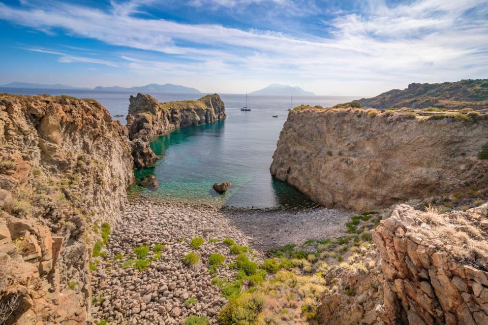 A cove off Panarea (Alamy Stock Photo)