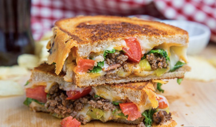 Did this need to exist? Probably not. But it does, and it's time to come to terms with that. Recipe: Bacon Double Cheeseburger Grilled Cheese 