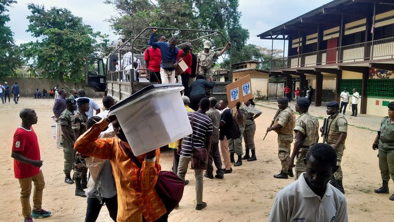 Gabon votes as president Bongo seeks to extend 56-year family dynasty