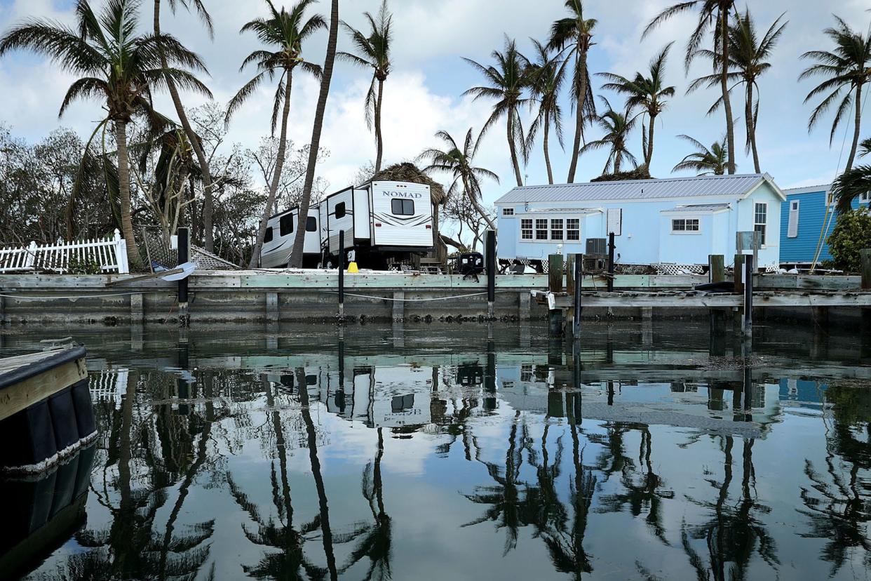 The Florida Keys suffered worst on the US mainland at the hands of Irma - 2017 Getty Images