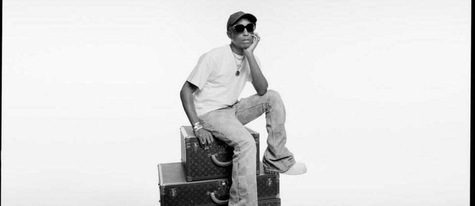 Pharrell Williams, directeur artistique de l'univers masculin de Vuitton.  - Credit:Courtesy of Louis Vuitton -