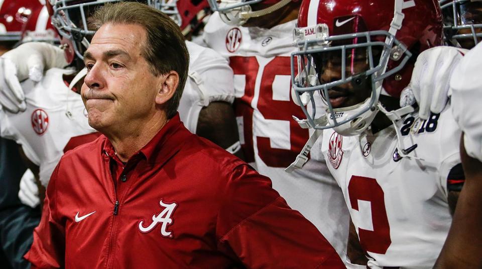 <p><strong>24. Alabama</strong><br>Top 2017-18 sport: football. Trajectory: Up. Putting the waterfall in the football facility hasn’t bankrupted the rest of the department — the Crimson Tide has risen from 36th to 25th to 14th over the past three years. Unlike Clemson, there are plenty of signs of life here beyond the gridiron — especially on the golf course. </p>