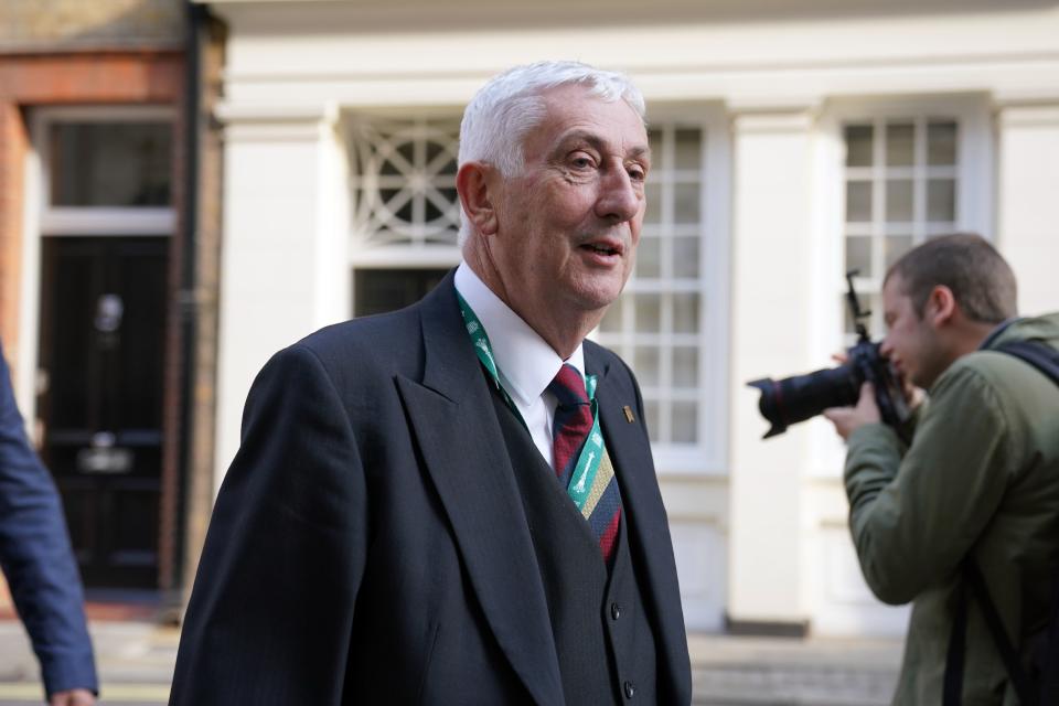 Commons Speaker Sir Lindsay Hoyle (PA Wire)