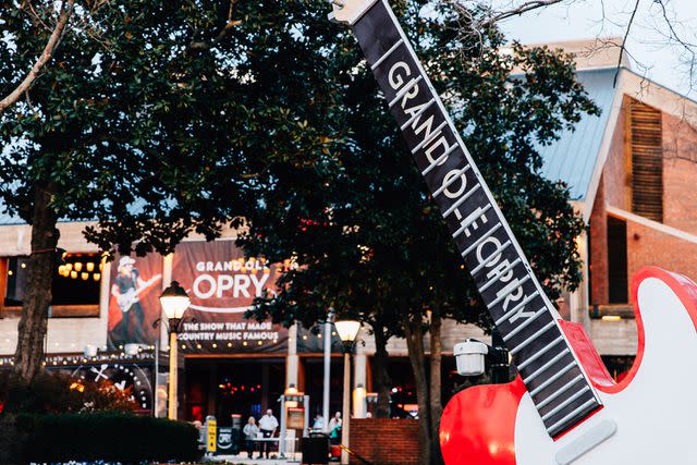 <p>Getty</p> The Grand Ole Opry photographed in 2018