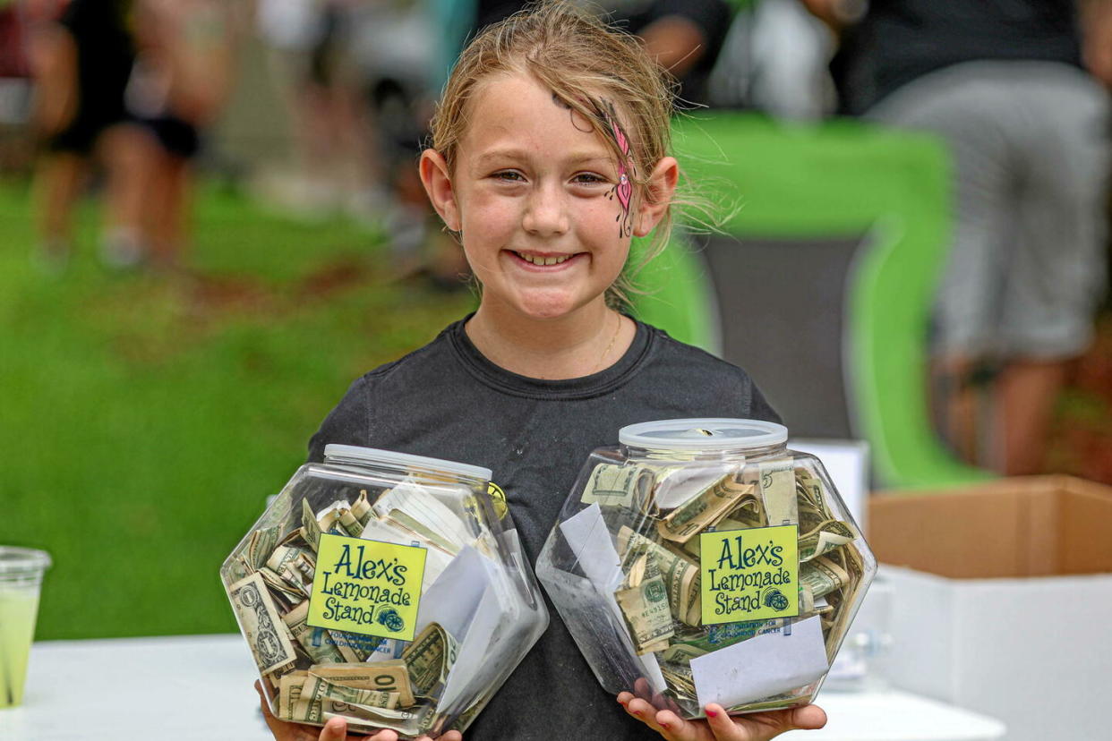 Votre enfant remplit-il sa tirelire en vendant des limonades ?  - Credit:Kim Hukari/Image of Sport/Sipa U/SIPA / SIPA / Kim Hukari/Image of Sport/Sipa U